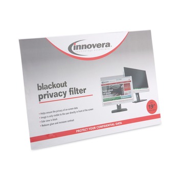 Innovera IVRBLF190W 16:10 Aspect Ratio Blackout Privacy Filter for 19 in. Widescreen Flat Panel Monitor