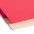 File Jackets & Sleeves | Smead 73231 3.5 in. Expansion Colored File Pockets - Letter Size, Red image number 7