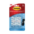 Hook & Loop Fasteners | Command 17006CLR-ES Mini Hooks And Strips - Clear (6 Hooks And 8 Strips/Pack) image number 0
