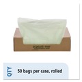 Trash Bags | Stout by Envision E3348E85 32 Gallon 0.85 mil 33 in. x 48 in. EcoSafe-6400 Bags - Green (50/Box) image number 6