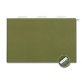 Report Covers & Pocket Folders | Universal UNV34111 1/5-Cut Tabs Legal Size Hanging File Folders - Standard Green (50/Carton) image number 2
