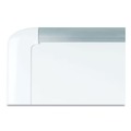 White Boards | MasterVision MVI270205 Gold Ultra 72 in. x 48 in. Magnetic Dry Erase Boards - White Lacquered Steel Surface, White Aluminum Frame image number 2