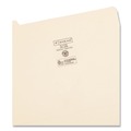 File Folders | Smead 10356 0.75 in. Expansion Reinforced 1/5-Cut Tab 11-pt Manila File Folders - Letter Size/Manila (100/Box) image number 2