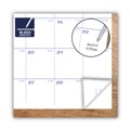 Bulletin Boards | AT-A-GLANCE G1000-17 12 in. x 12 in. 12-Month (Jan-Dec 2026) Illustrator's Edition Wall Calendar - White/Blue Sheets image number 2