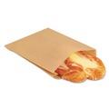 Food Service | Bagcraft 300100 EcoCraft 6.5 in. x 8 in. Grease-Resistant Sandwich Bags - Natural (2000/Carton) image number 3