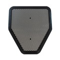 Odor Control | TOLCO 220206 20.75 in. x 18.5 in. Urinal Mat - Black (6/Carton) image number 1
