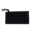 Safety & First Aid | Ansell KCC19941 4.25 in. x 0.25 in. x 4.25 in. Safety Glasses Carrying Pouch with Belt Clip - Black (12/Carton) image number 1