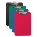 Clipboards | Mobile OPS 61624 0.25 in. Clip Capacity Holds 8.5 in. x 11 in. Sheets Unbreakable Recycled Clipboard - Black image number 3