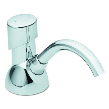 GOJO Industries 8500-01 1,500 mL/2,300 mL 4.5 x 11.88 x 4.5 CX Counter Mount Foam Soap Dispenser - Chrome