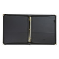 File Folders | Samsill 15250 1.5 in. Capacity 11 x 8.5 Classic Collection Zipper 3-Ring Binder - Black image number 1