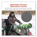 Safety & First Aid | Ergodyne 16834 N-Ferno 6823 One Size Fits Most Fleece Hinged Balaclava Face Mask - Lime image number 4