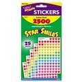 Back to School Sale | TREND T46917 Smiling Star Sticker Assortment Pack - Assorted Colors (2500/Pack) image number 0