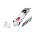 Pens | BIC MMLP1-AST 4-Color 3 plus 1 Medium 1 millimeter Pen/0.7 millimeter Pencil Retractable Ballpoint Pen/Pencil - Black/Blue/Red Ink/Gray/White Barrel (1-Set) image number 4