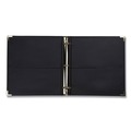 File Folders | Samsill 15150 1.5 in. Capacity 11 x 8.5 Classic Collection 3-Ring Binder - Black image number 2