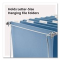 Office Filing Cabinets & Shelves | Smead 64870 Steel Hanging Folder Drawer Frame 1 Section Letter Size 23-in to 27-in Long Gray 2/Pack image number 3