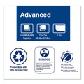 Paper Towels and Napkins | Tork D806E Advanced 1-Ply 12 in. x 17 in. Masterfold Dispenser Napkins - Natural (12/Carton) image number 7