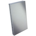 File Folders | Saunders 10507 Snapak Aluminum Side-Open Forms Folder with 0.38 in. Clip Capacity for 5 in. x 9 in. Sheets - Silver image number 2