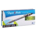 Pens | Paper Mate 9530131 1 mm Medium FlexGrip Ultra Recycled Retractable Ballpoint Pen - Black Ink, Black/Gray Barrel (1-Dozen) image number 1