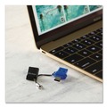 Office Electronics & Batteries | Verbatim 99154 Store ‘n' Go 32 GB Dual USB 3.0 Flash Drive for USB-C Devices - Blue image number 6