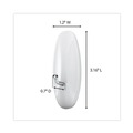 Wall Racks & Hooks | Command 17068ES 3 lbs. Capacity Medium Metal General Purpose Wire Hooks - White (2/Pack) image number 2