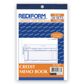 Notebooks & Pads | Rediform 7L787 50 Forms Total 5.5 in. x 7.88 in. Three-Part Carbonless Credit Memo Book image number 0