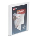 Clearance Center | Avery 79767 3 One Touch Slant Rings 0.5 in. Capacity 11 in. x 8.5 in. Heavy-Duty View Binder with DuraHinge - White image number 0