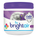Odor Control | BRIGHT Air 900014 14 oz. Jar Super Odor Eliminator - Lavender and Fresh Linen/Purple image number 0