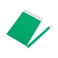 Office Accessories | Advantus 75443 10 in. x 0.75 in. Sequentially Numbered Crowd Management Wristbands - Green (100/Pack) image number 0