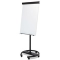 Easels | MasterVision EA4806156 27 in. x 41 in. 360 Multi-Use Mobile Magnetic Dry Erase Easel - Black Frame image number 3