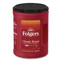 Coffee | Folgers 2550030419 40.3 oz Canister Ground Coffee - Classic Roast (6/Carton) image number 0