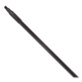 Cleaning Tools | Carlisle 41225EC03 1 in. Diameter x 48 in. Color Coded Fiberglass Handle - Black image number 1