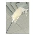 Cleaning Brushes | Unger DS50Y Polyester 7 in. x 18 in. ProDuster Disposable Replacement Sleeves - White (50/Pack) image number 2