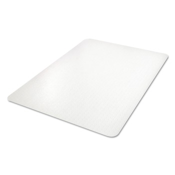 OFFICE FURNITURE ACCESSORIES | Deflecto CM11242PC 45 x 53 All Day Use Rectangle Chair Mat - Clear