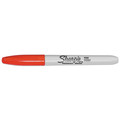 Permanent Markers | Sharpie 30002 Fine Bullet Tip Permanent Marker - Red (1-Dozen) image number 2