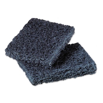 SPONGES AND SCRUBBERS | Scotch-Brite PROFESSIONAL 88 3.5 in. x 5 in. Extra Heavy-Duty Pot 'n Pan Handler 88 - Dark Blue (40/Carton)