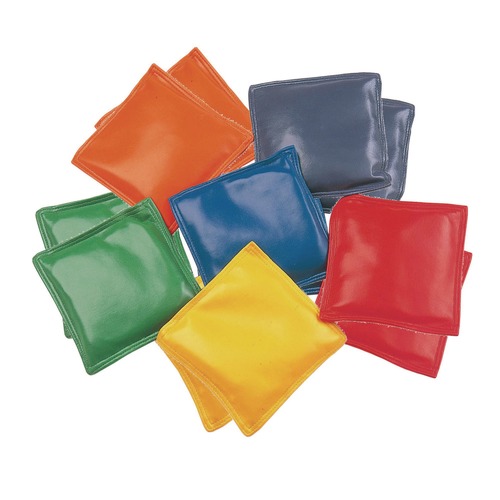 Breakroom Supplies | Champion Sports MBB4SET 4 in. Vinyl Bean Bag Set - Assorted Colors (1-Dozen) image number 0