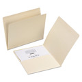 File Folders | Smead 10315 Straight Tabs Top Tab File Folders with Inside Pocket - Manila (50/Box) image number 0