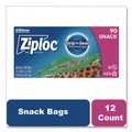 Food Service | Ziploc 315892 6.5 in. x 3.25 in. Seal Top Snack Bags - Clear (1080/Carton) image number 6