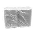 Food Trays, Containers, and Lids | Pactiv Corp. YCN808010000 8.31 in. x 8.35 in. x 3.1 in. EarthChoice SmartLock Plastic Microwavable MFPP Hinged Lid Container - White (200/Carton) image number 2