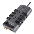 Surge Protectors | Belkin BP112230-08 4320 J 12 AC Outlets 8 ft. Cord Pivot Plug Surge Protector - Gray image number 2