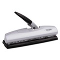 Just Launched | Swingline A7074030E 20-Sheet LightTouch Desktop 2- to 7-Hole Punch 9/32 in. Holes - Silver/Black image number 1