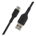 Electronic Adapters & Chargers | Belkin CAB001BT1MBK 3.3 ft. BOOST CHARGE USB-C to USB-A Cable - Black image number 2