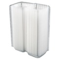  | Dart C90PST1 ClearSeal 8.3 in. x 8.3 in. x 3 in. Hinged-Lid Plastic Containers - Clear (250/Carton) image number 2