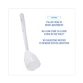 Cleaning Brushes | Boardwalk BWK00170EA 2 in. Plastic Cone Head Bowl Mop with 10 in. Handle - White image number 3