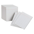 Flash Cards | Oxford 10009EE 3 x 2.5 Ruled Mini Index Cards - White (200/Pack) image number 0