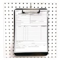 Clipboards | Officemate 83215 Plastic Magnetic Clipboard, 1.5-in Clip Capacity, Holds 8 x 11.5 Sheets, Black image number 4