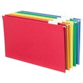 File Folders | Smead 64159 Legal Size 1/5-Cut Tabs Colored Hanging File Folders - Assorted Colors (25/Box) image number 1