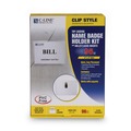 Label & Badge Holders | C-Line 95596 4 in. x 3 in. Top Load Clip Style Name Badge Kits - Clear (96/Box) image number 0