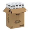 Cups and Lids | SOLO 316PLA-PLANET 16 oz Compostable Paper Hot Cups - White/Green (1000/Carton) image number 0