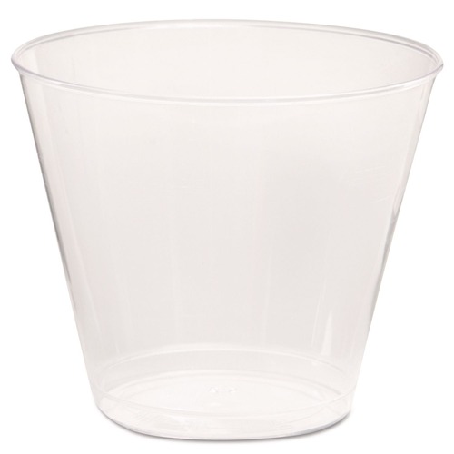  | WNA WNA T5S 5 oz. Comet Plastic Tumbler - Clear (1000/Carton) image number 0